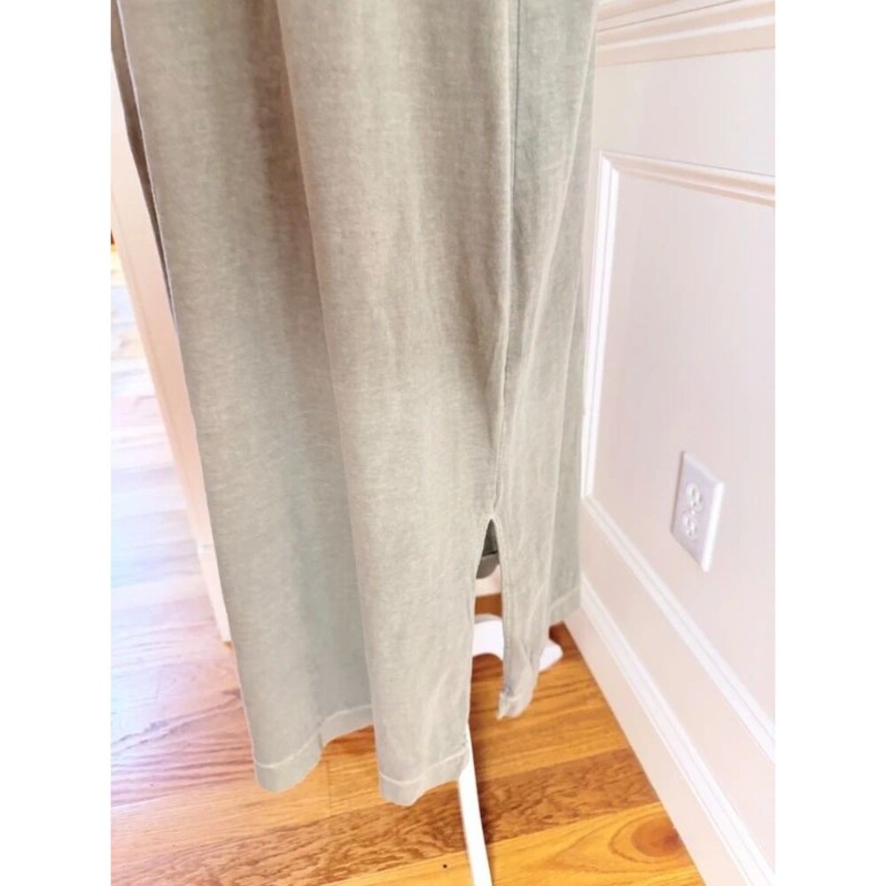 Old Navy NWT Sleeveless Maxi T-Shirt Dress Sage Green XL - Picture 4 of 10